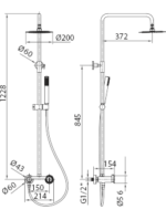 Conjunto ducha monomando Olimpo - Imagen 6