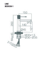 Monomando lavabo  Line - Imagen 8