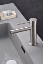 Monomando lavabo Moscú acero s.316 - Imagen 3