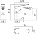 Monomando bidé Nápoles - Imagen 7