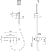 Kit ducha monomando Pisa - Imagen 6
