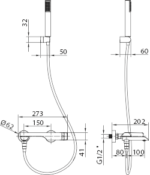 Kit baño/ducha monomando Dinamarca - Imagen 5