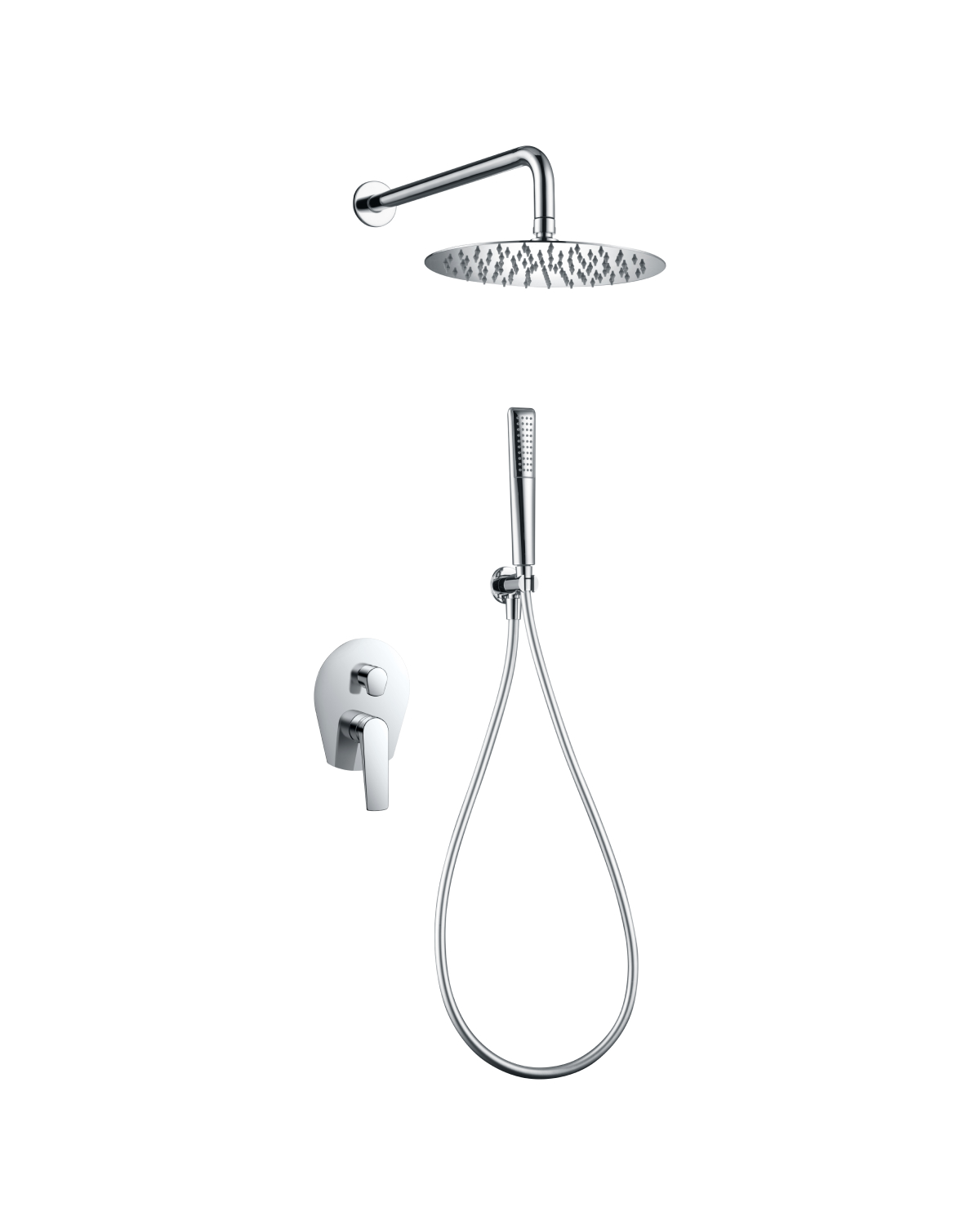 GPD055 Conjunto ducha monomando empotrado Delos - Imagen 1