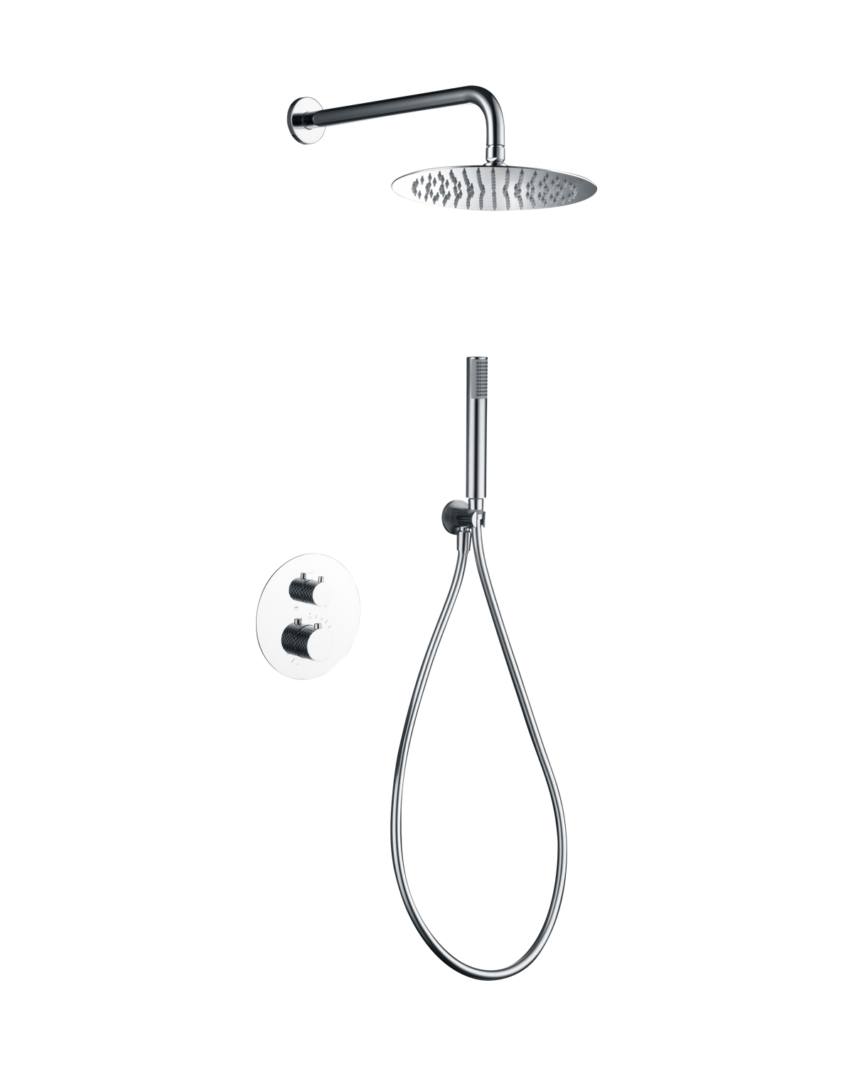 GTG053 Conjunto ducha termostático empotrado Génova - Imagen 1