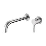 Monomando lavabo empotrado  Moscú acero s.316