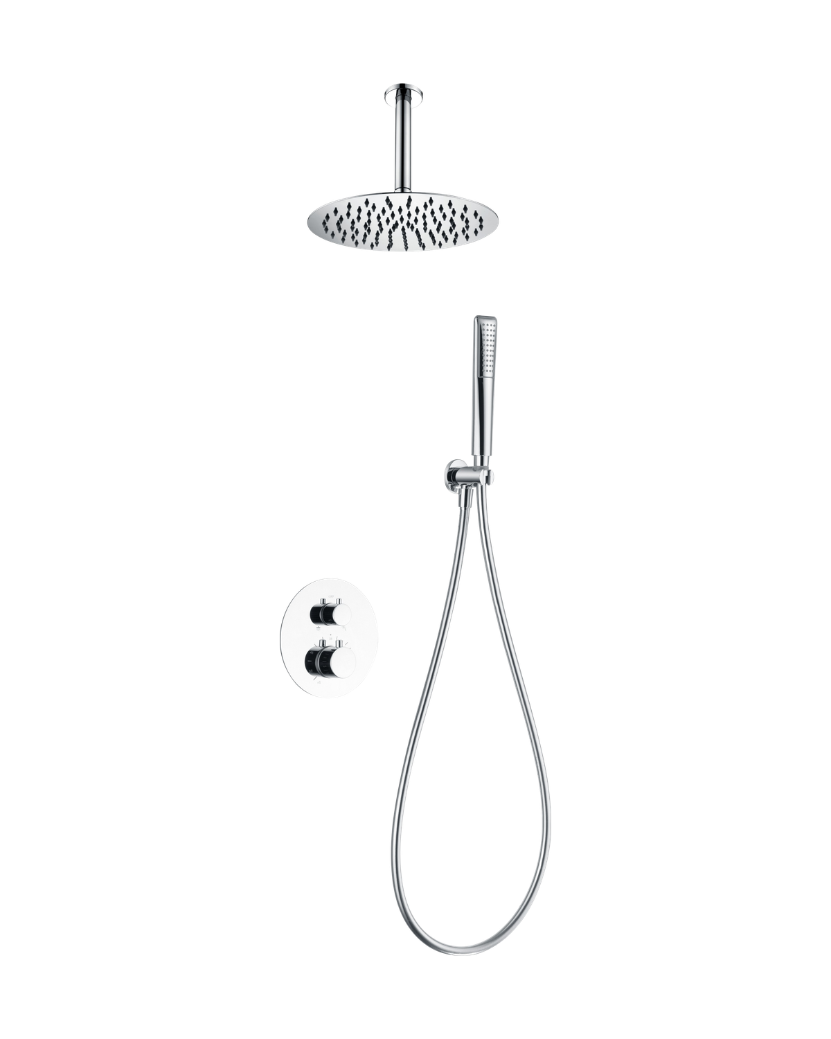 GTS060 Conjunto ducha termostático empotrado Salerno - Imagen 1