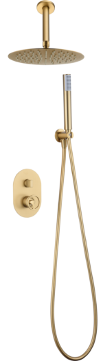 Conjunto ducha monomando empotrado Vesubio - Imagen 3