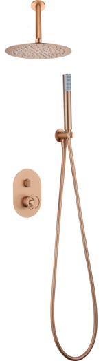 Conjunto ducha monomando empotrado Vesubio - Imagen 4