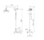 Conjunto ducha monomando Roma - Imagen 6