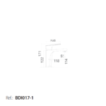 Monomando lavabo Bali - Imagen 2