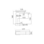 Monomando lavabo Pisa - Imagen 5