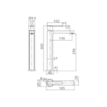 Monomando lavabo alto Roma - Imagen 6