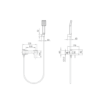 Kit baño/ducha monomando Pisa - Imagen 6