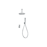 Conjunto ducha termostático empotrado Piamonte