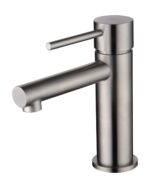 Monomando lavabo Moscú acero s.316