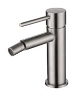 Monomando bidé  Moscú acero s.316