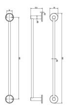 Toallero barra de baño Essential Medimex - Imagen 10