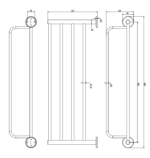 Toallero múltiple Essential Medimex - Imagen 9