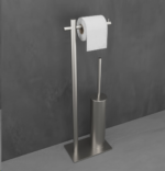 Escobillero Con Portarrollos Practic Medmimex - Imagen 7