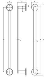 Toallero barra de baño Practic Medimex - Imagen 8