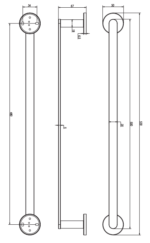 Toallero barra de baño Practic Medimex - Imagen 9