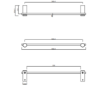 Toallero barra de baño Time Medimex - Imagen 8