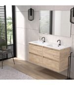 PACK ETNA 3 EN 1: Mueble + Lavabo + Espejo en Oferta - Imagen 4