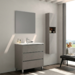 PACK VESUBIO 3 EN 1: Mueble + Lavabo + Espejo en Oferta