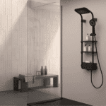 Columna de Baño-ducha con repisas KATIA