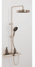 Columna de ducha con repisa en cristal templado NILO - Imagen 3