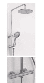 Columna de ducha termostática redonda ODER - Imagen 4