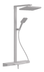 Columna de baño ducha con repisa en cristal templado IDALIA - Imagen 4