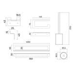 Conjunto de Accesorios de Baño Form Medimex - Imagen 12