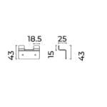 Percha Doble Serie Form Medimex - Imagen 10