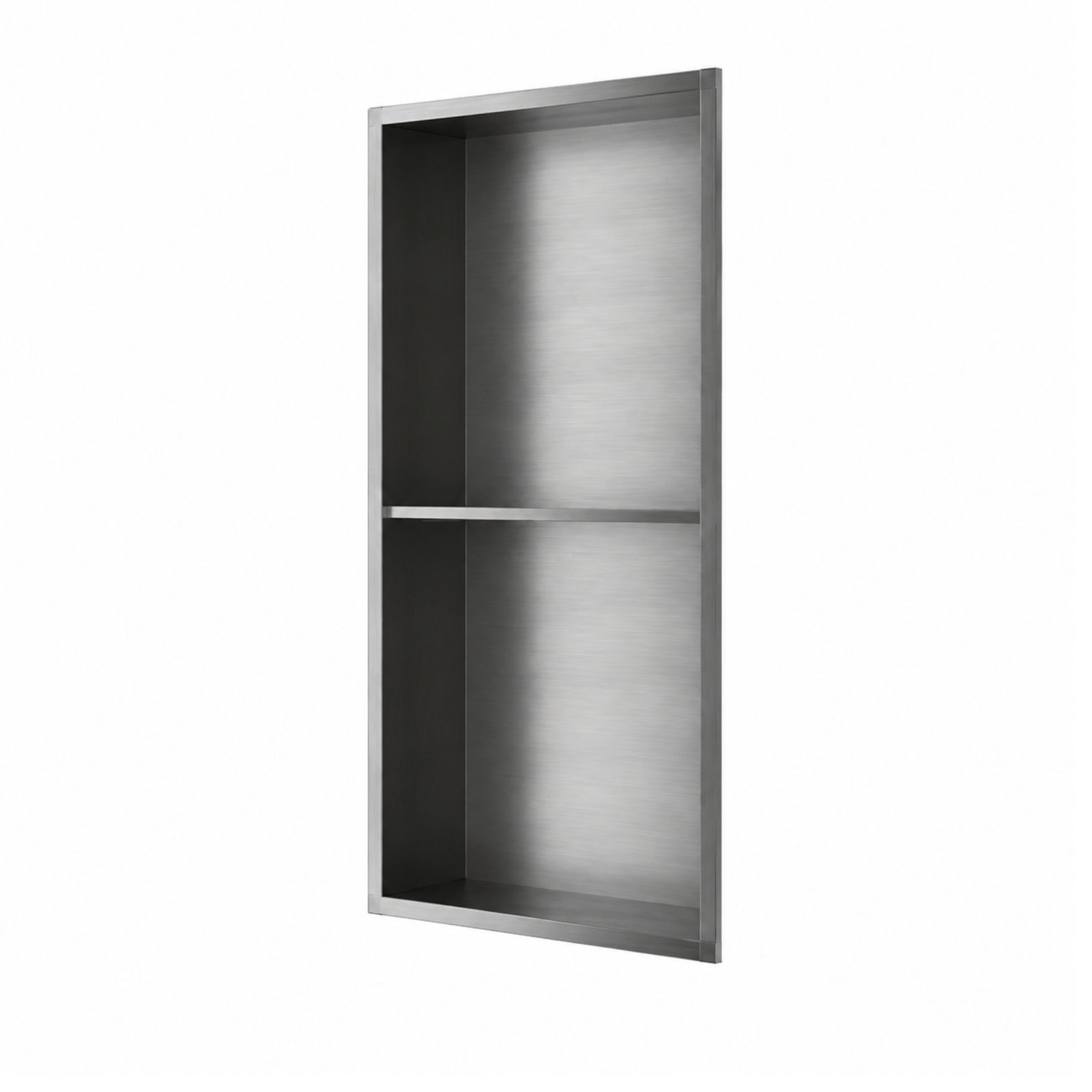 Hornacina vertical en black gun metal Hornacina Artic con Estante 33x63cm Medimex - Imagen 1