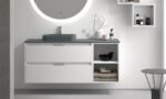 Mueble de baño modelo Etna 2 cajones + hueco 120cm