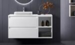 Mueble de baño modelo Nasu 2 cajones + hueco 120cm - Imagen 6