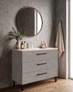 Mueble de baño modelo Teide 3 cajones - Imagen 4