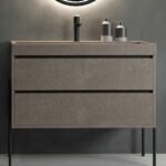 Mueble de baño modelo Vesubio 2 cajones 120cm con dos lavabos - Imagen 5