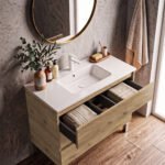 Mueble de baño modelo Orosi 3 cajones con patas