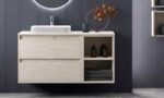 Mueble de baño modelo Nasu 2 cajones + hueco 120cm - Imagen 2