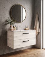 Mueble de baño modelo Teide 2 cajones - Imagen 4