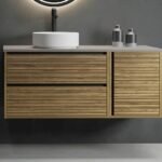 Mueble de baño modelo Vesubio 2 cajones + puerta 120cm - Imagen 4