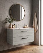 Mueble de baño modelo Teide 2 cajones - Imagen 6