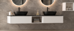 Mueble de baño modelo Modula/Inglet 1 cajón + hueco