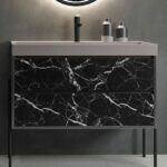 Mueble de baño modelo Vesubio 2 cajones 120cm con dos lavabos - Imagen 9