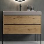 Mueble de baño modelo Vesubio 2 cajones
