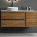 Mueble de baño modelo Vesubio 2 cajones + puerta 120cm - Imagen 3