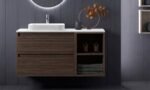 Mueble de baño modelo Nasu 2 cajones + hueco 120cm - Imagen 7