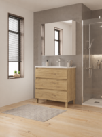 Mueble de baño modelo Orosi 3 cajones con patas - Imagen 5